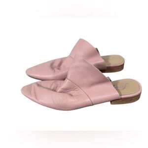 Free People Sienna Ruffle Mules 38 US 8
